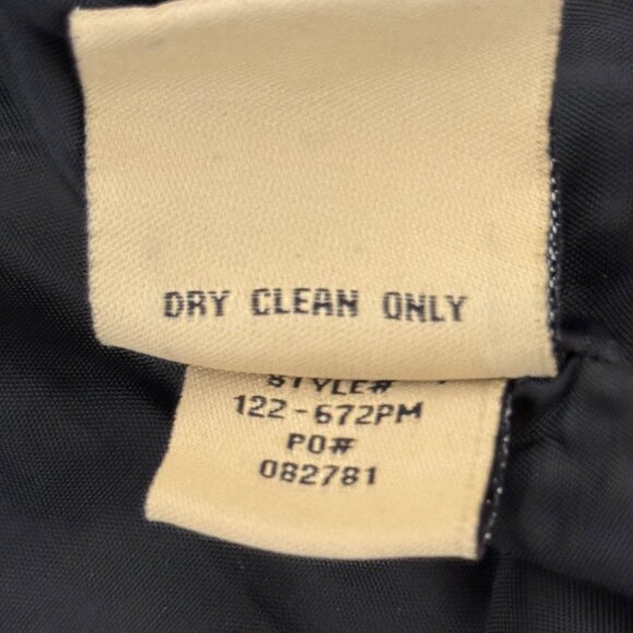 Odyn Houndstooth Belted Mid-Length Coat Women’s XL Black White Mod Retro Goth St - Picture 14 of 14